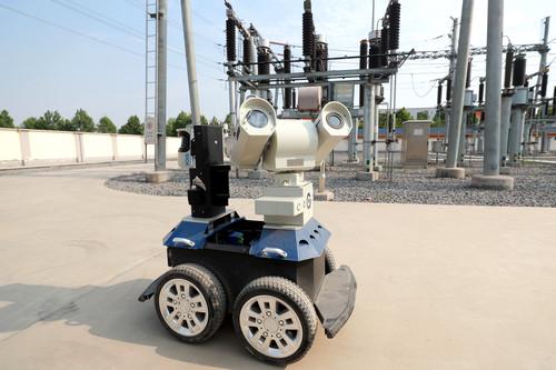 济源供电公司智能巡检机器人护航电网安全运行